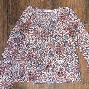 Abercrombie long sleeve blouse
